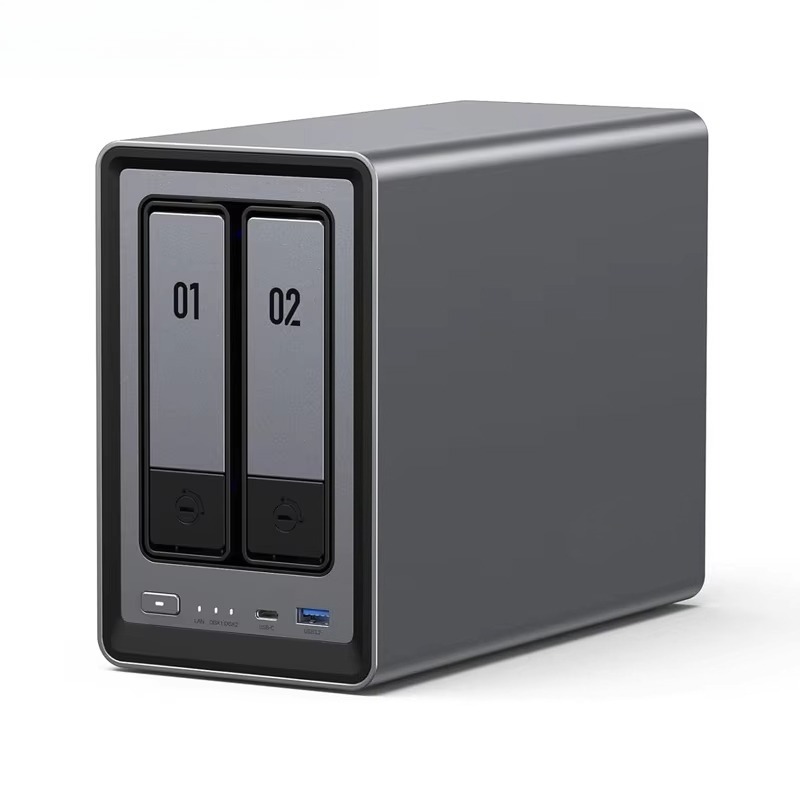 Ddr5 8Gb - DXP2800 2-дисковый настольный NAS с процессором