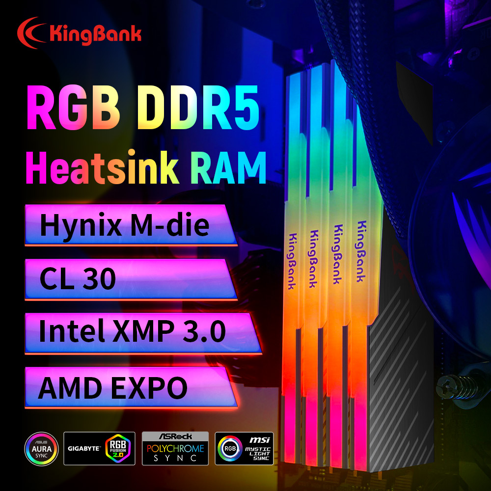 Оперативная память KingBank KR – обзор и цена Ddr5 6000Mhz